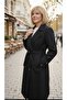 Kruvaze Cut-To-Length 110cm Belted Bondi̇ Fabric Coat - 2
