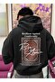 Unisex Character Hooded Sweatshirt - Face and All Surfaces Printed , Comfortable Lace-Up Hooded
