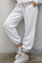 Women's 3 Thread Basic Loose Fit Casual Sweatpants - 3
