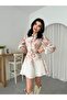 Floral mini dress - multicolor - 2