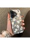 iPhone 16 Compatible Hard Acrylic Back Silicone Edge Lens Protection Case - 2
