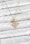 316L Steel Chain Gold Color Infinity Model Zircon Stone Women's Necklace
