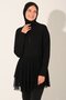 Tulle Flared Skirt Hijab Swimsuit - Alf26692 - 2