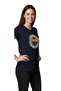 Tribün Frozen Women's Navy Blue Tshirt - 3