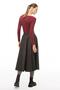 Brown Midi Skirt - 4