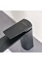 Yana Basin Mixer - Stylish Black Brass Body Faucet for Modern Bathroom - 3