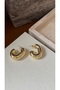 Vintage Bombshell Hoop Earrings