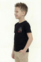 Printed Short Sleeve Boys' T-Shirt B4 - 3