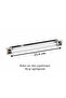 Canik Chrome 224mm Handle Furniture Tv Unit Bedroom Drawer Wardrobe Kitchen Cabinet Handle - 4