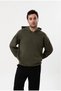Hooded Organic Cotton Men's Khaki Hoodie