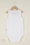 Sleeveless 100% Cotton Ribs Fabric Basic Baby Bodysuit for Girls and Boys - 2
