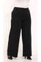 Plus Size Plazzo Pants Lycra High Waist Palazzo Cut - 6
