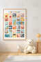 One Piece Raw Color Real Wood Framed Painting - Teknrsymdf-39