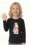 Printed Long Sleeve Girls' T-Shirt B9 - 2