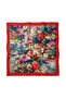 وشاح / باندانا منقوشة بالزهور مقاس 50×50 سم