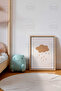One Piece Raw Color Real Wood Framed Painting - Teknrsymdf-42 - 3