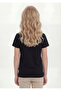 Printed Short Sleeve Girls' T-Shirt B10 - 4