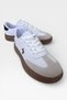 Unisex Comfortable Lightweight Thermo Sole Women's Sneaker Shoes White Black - 2
