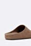 Leather effect clogs - 3