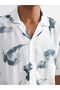 Timeless Clothing & Timeless Choices Standard Fit Cuban Roba Collar Short Sleeve Embroidered Viscose Erke... - 3