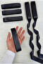 Black Satin Ribbon 3 cm 10 Mt, Bohça Dowry Wedding Henna Circumcision Promise Birthday Party Gift Decoration - 2