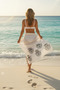 100% Cotton Muslin Peshtemal Beach Towel 80X180 cm Soft Sarong Pareo with Tassels High Absorbent Towel - 5
