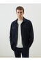 Comfortable Fit Long Sleeve Dobby Men's Shirt