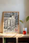 One Piece Raw Color Real Wood Framed Painting - Tekartcrvmdf-31