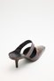 Heeled Shoes 2608 - Blunt Toe Buckle Detailed Bitter Brown Women's Heeled Shoes - 6