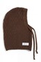 Children's Bitter Brown Knitwear Knitted Balaclava Beanie Hat - 5