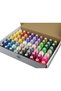 Kit Ață De Brodat 63 Bobine, 500 m, Multicolor