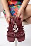 Women's Sandals Slippers 7cm Heeled Casual Sandals Slippers - 3