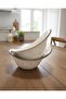 Porcelain Wide 2-Piece Bowl Set Serving Dish Cold Dish Snack Bowl Sugar Bowl Sauce Bowl Soup Bowl 20 cm - 3