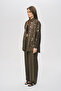 Women's Elegant Sparkling Sequin and Bead Embroidered Oversize Shirt - 4