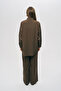 Women's Elegant Sparkling Sequin and Bead Embroidered Oversize Shirt - 5