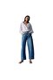 Women's Jean Pants F7652Ax/Nm28 Mid Blue - 5