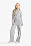 Elastic Waist Flare Fit Wide Leg Sweatpants F0991Ax25Wn - 2