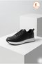 Unisex Comfortable Transitional Sneakers Comfortable-Soled Daily Women Men Leather Sneakers Athletic Shoes - 2