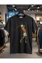 Play Wear Unisex Ball Molded Golf Skeleton Cycling Collar Printed T-Shirt