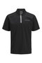 Jack jones fusion pique zip-up polo shirt for men 12273127