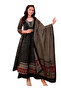 Black Cotton Blend Anarkali Kurta Bottom - ALV2117 | Black