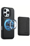 Magsafe Wallet Card Holder with Stand, Pu Leather, Magnetic, Compatible with All Phone Models - 2