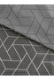 طقم غطاء لحاف مفرد بنمط هندسي من NEVAVM - 5