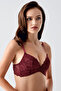 Wireless Push up Lace Detailed Bra, 331799 - 2