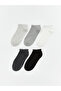 Alita City Lcw Dream Gray Plain 5-Piece Pack Women's Booties Socks with a Difference
