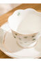 Sparkling Choices by Shining Store Clover Printed 2-Person Porcelain Coffee Cup Set 90 ml - 4