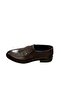 Men's Thick Short Heeled Genuine Leather Shoes
