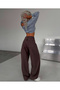 Y2K Washed Unisex Retro Jeans - 3