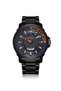 New Fashion Waterproof Steel Men's Wristwatch with Premium Stylish Design