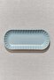 Soft ceramic service plate light blue - 2